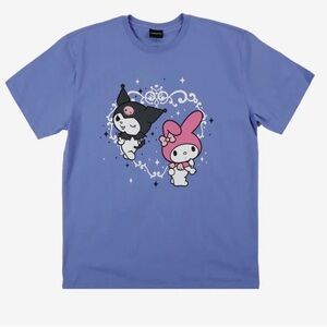 RARE Dumbgood Kuromi & My Melody tee